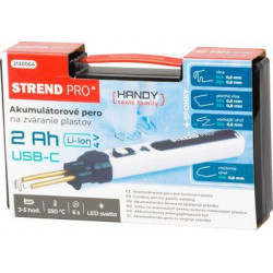 Pero Strend Pro, zváracie, na plasty, 2000 mAh, USB nabíjanie, s príslušenstvom