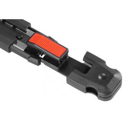 Nôž Strend Pro Premium FD7815, BlackMatt, SoftTouch, 18 mm, odlamovací