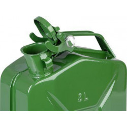 Kanister JerryCan LD5, 5 lit., kovový, na PHM, zelený