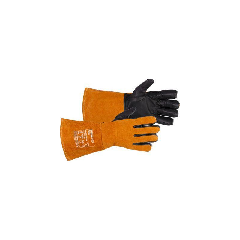 Rukavice Strend Pro Industrial Fido, celokožené, zváračské, veľkosť 10/XL