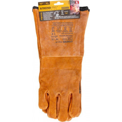 Rukavice Strend Pro Industrial Marcio, celokožené, zváračské, veľkosť 10/XL