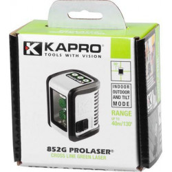 Laser KAPRO® 852G Prolaser®, Cross, GreenBeam
