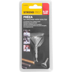 Fréza Strend Pro, 6-20 mm, 1/4",  25,5x50,4 mm, fazetová, na zrážanie hrán skrutiek, odhrotovač
