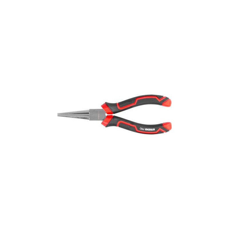 Kliešte Strend Pro Premium ComfortGrip DL415, 160 mm, s okrúhlymi čeľusťami, rovné, na poistné krúžky