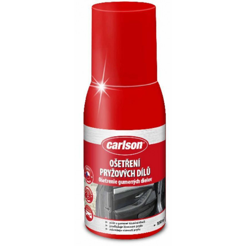 Prípravok na ošetrenie gumených dielov carlson, na auto, 100 ml