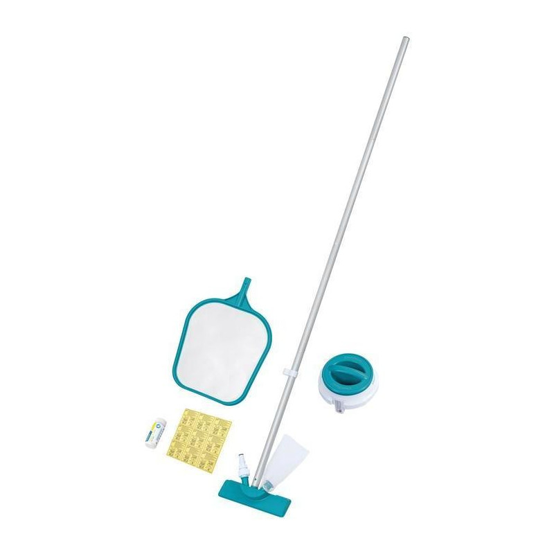 Súprava Bestway® FlowClear™, 58794, zberač, sieťka, tester, dávkovač, násada/tyč, sada na čistenie a údržbu bazéna