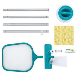Súprava Bestway® FlowClear™, 58794, zberač, sieťka, tester, dávkovač, násada/tyč, sada na čistenie a údržbu bazéna