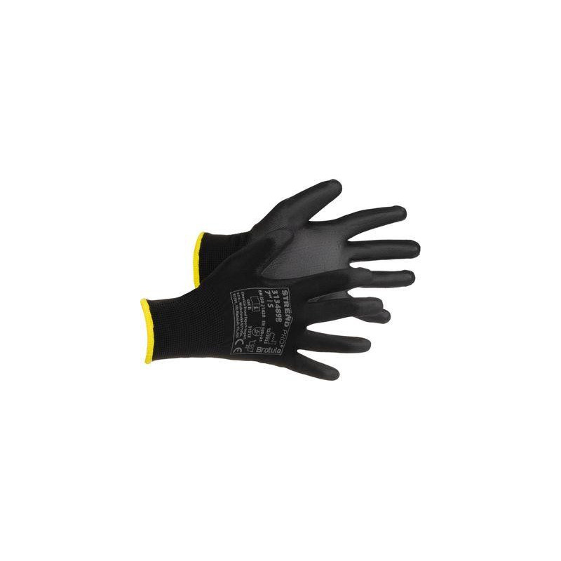 Rukavice ST BROTULA Black 07/S záhradné, NEW EDITION, s blistrom