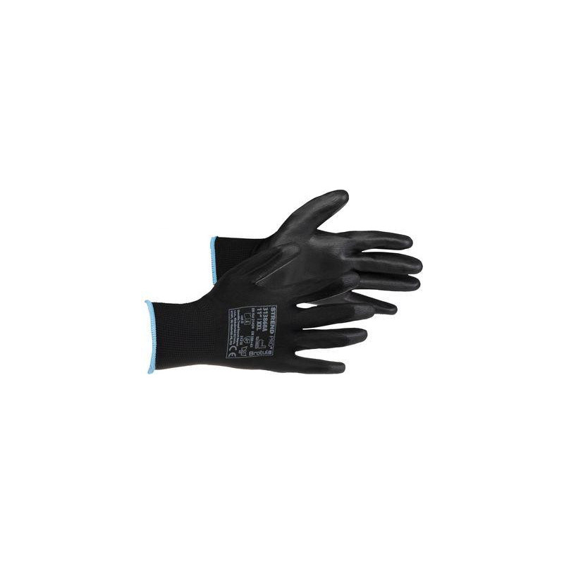 Rukavice ST BROTULA Black 11/ XXL, záhradné, NEW EDITION